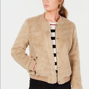 Levi’s Sherpa Teddy Bomber Jacket Size:Small